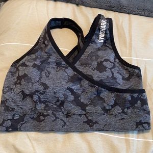 GymShark Adapt Camo Seamless Sports bra